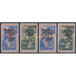 Mauritanie - 1962 - No PA20A/ PA20D - Oiseaux - Neuf avec charnière