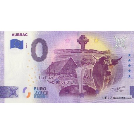 Billet souvenir - 48 - Aubrac - 2023-1