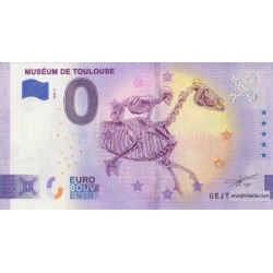 Euro banknote memory - 31 - Muséum de Toulouse - 2023-2
