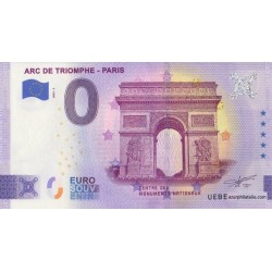 Euro banknote memory - 75 - Arc de Triomphe - Paris - 2023-2