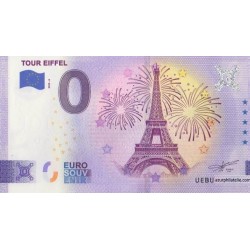 Billet souvenir - 75 - Tour Eiffel - 2023-6