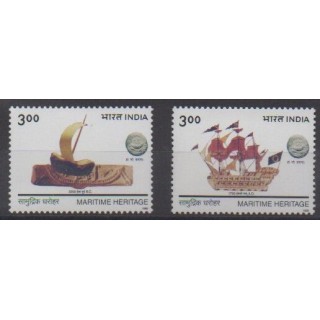 Buy this set of stamps of India of the year 1999 (Nb 1448/1449).