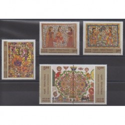 India - 2000 - Nb 1552/1556 - Paintings