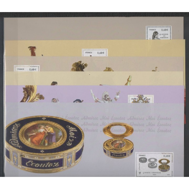 Stamps - France - Souvenir sheets - 2016 - Nb BS 116/BS 121 - Music
