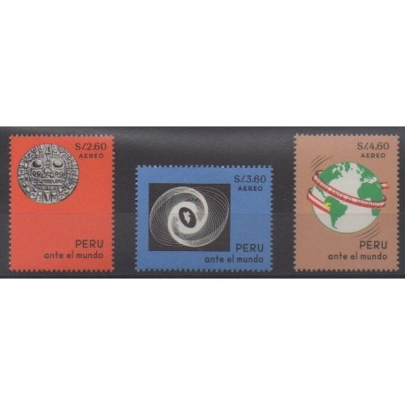 Peru - 1967 - Nb PA207/PA209