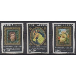 Pérou - 1967 - No PA214/PA216 - Religion
