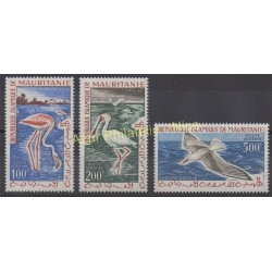 Mauritanie - 1961 - No PA 18/ PA 20 - Oiseaux