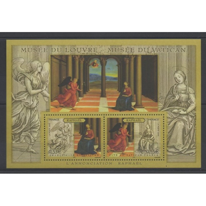 Timbres - France - Blocs et feuillets - 2005 - No BF 90 - Peinture