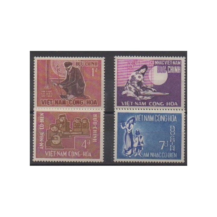 Acheter cette série de timbres du de l'année 1966 (No 290/293). - Neuf avec charnière