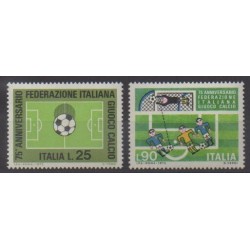 Italy - 1973 - Nb 1137/1138 - Football