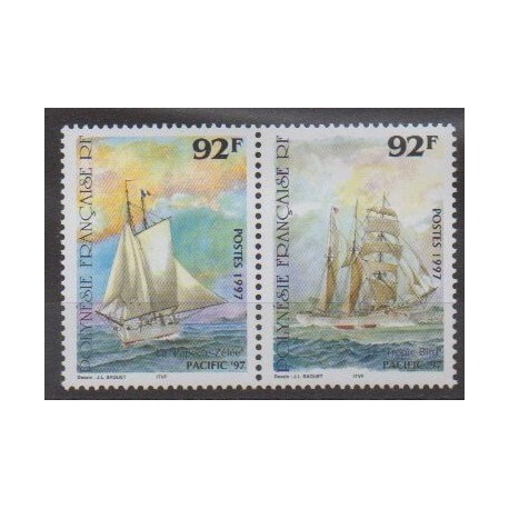 Polynesia - 1997 - Nb 531/532 - Boats
