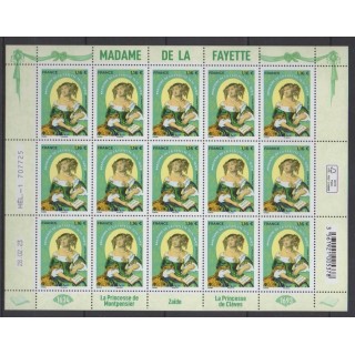 Acheter ce feuillet de France de l'année 2023 (No F99 - Madame de La Fayette).