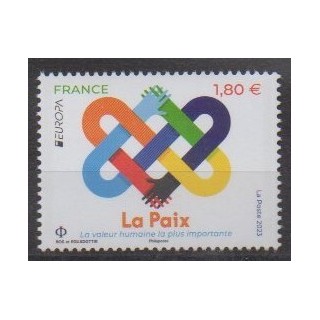 Acheter ce timbre de France de l'année 2023 (La Paix).