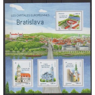 Buy this souvenir sheet  of France of the year 2023 (Nb BF Bratislava).