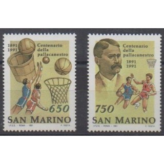 Buy this set of stamps of San Marino of the year 1991 (Nb 1271/1272).