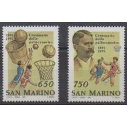 San Marino - 1991 - Nb 1271/1272 - Various sports