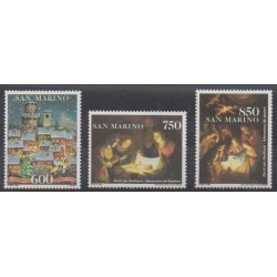 San Marino - 1993 - Nb 1348/1350 - Christmas