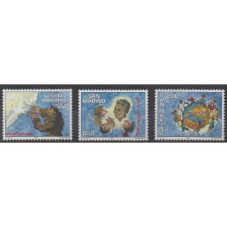 Buy this set of stamps of San Marino of the year 1997 (Nb 1541/1543).