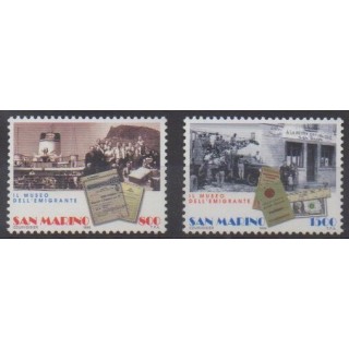 Acheter cette série de timbres de Saint-Marin de l'année 1998 (No 1569/1570).