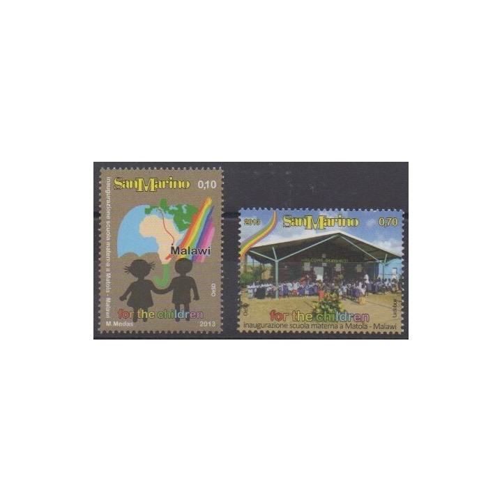 Acheter cette série de timbres de Saint-Marin de l'année 2013 (No 2358/2359).