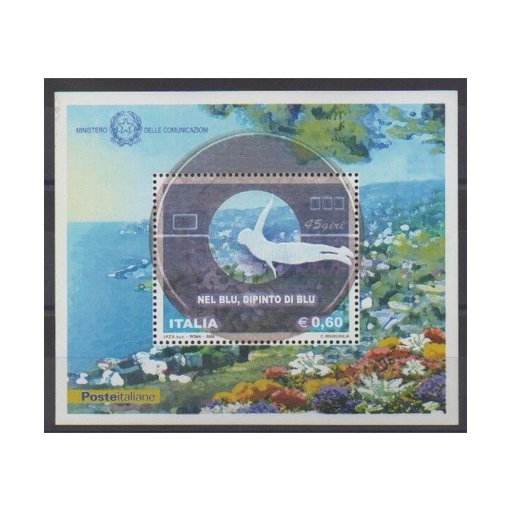 Acheter ce bloc-feuillet d'Italie de l'année 2008 (No BF45).