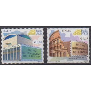 Acheter cette série de timbres d'Italie de l'année 2008 (No 2985/2986).