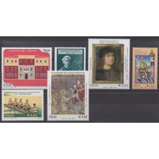 Acheter cette série de timbres d'Italie de l'année 2008 (No 2987/2992).