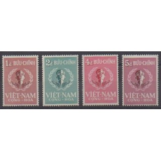 Acheter cette série de timbres du de l'année 1958 (No 94/97).