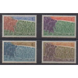 South Vietnam - 1959 - Nb 122/125