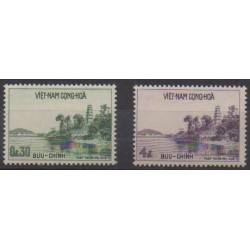Vietnam du sud - 1959 - No 110/111 - Sites