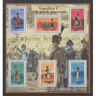 Timbres - France - Blocs et feuillets - 2004 - No BF 72 - Napoléon