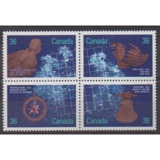Acheter cette série de timbres du Canada de l'année 1987 (No 1015/1018).