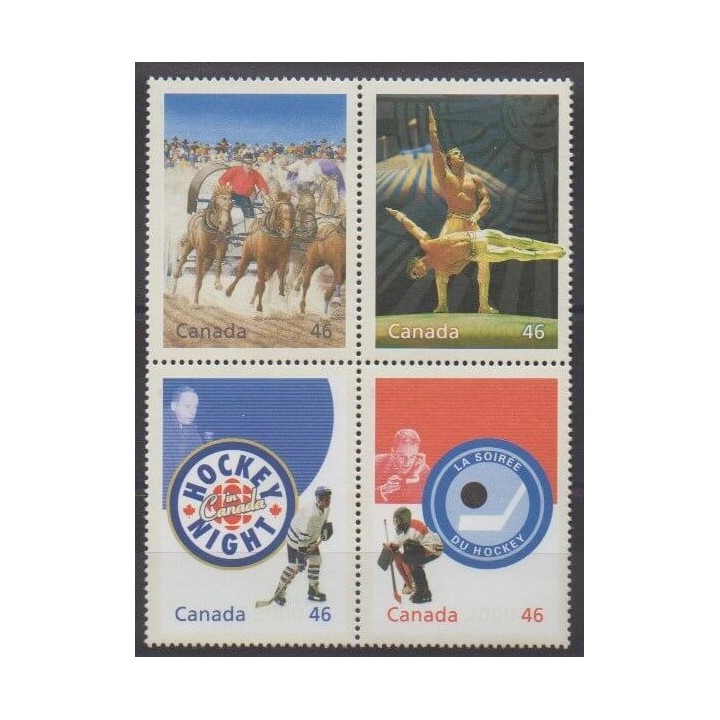Buy this set of stamps of Canada of the year 1999 (Nb 1705/1708).