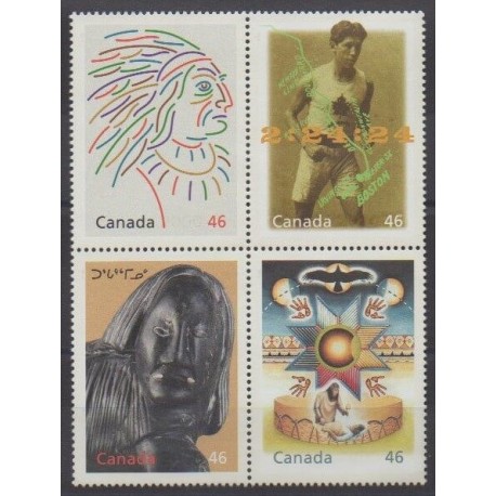 Canada - 2000 - Nb 1745/1748