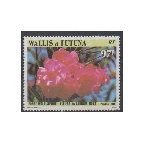 Wallis et Futuna - 1986 - No 351 - Fleurs