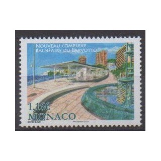 Acheter ce timbre de Monaco de l'année 2023 (Le Larvotto).