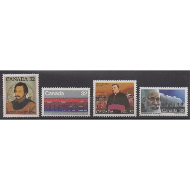 Buy this set of stamps of Canada of the year 1983 (Nb 853/856).