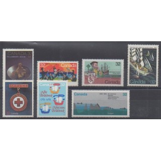 Acheter cette série de timbres du Canada de l'année 1984 (No 867/873).