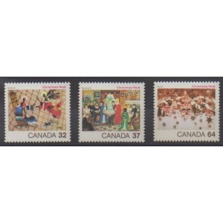 Buy this set of stamps of Canada of the year 1984 (Nb 899/901).
