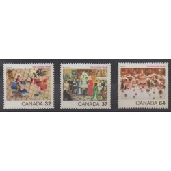 Canada - 1984 - Nb 899/901 - Christmas