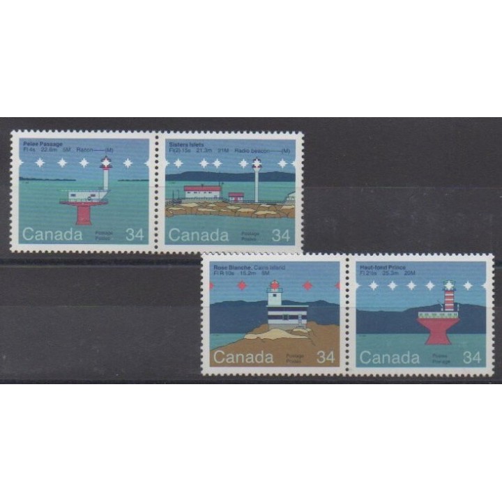 Acheter cette série de timbres du Canada de l'année 1985 (No 932/935).