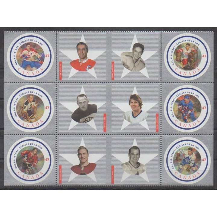 Acheter cette série de timbres du Canada de l'année 2001 (No 1857/1862).