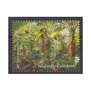 Buy this stamp of New Caledonia of the year 2023 (Agroforesterie à Maré).