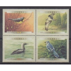 Canada - 2000 - Nb 1809/1812 - Birds