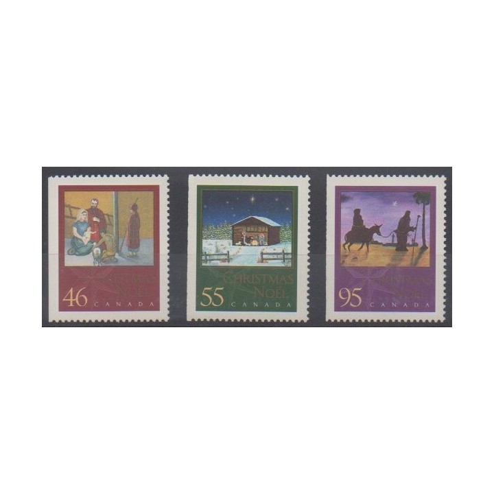 Buy this set of stamps of Canada of the year 2000 (Nb 1822a/1824a).