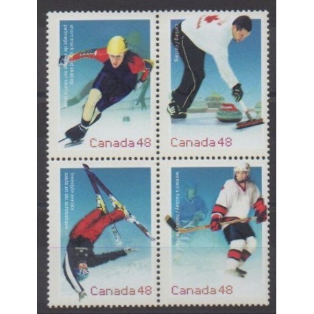 Canada - 2002 - Nb 1919/1922 - Various sports