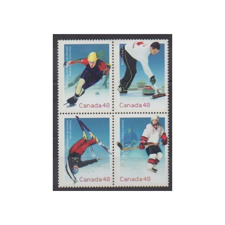 Buy this set of stamps of Canada of the year 2002 (Nb 1919/1922).
