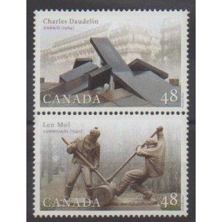 Acheter cette série de timbres du Canada de l'année 2002 (No 1947/1948).