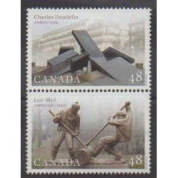 Canada - 2002 - No 1947/1948 - Art