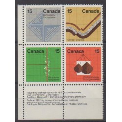 Canada - 1972 - No 485/488 - Sciences et Techniques